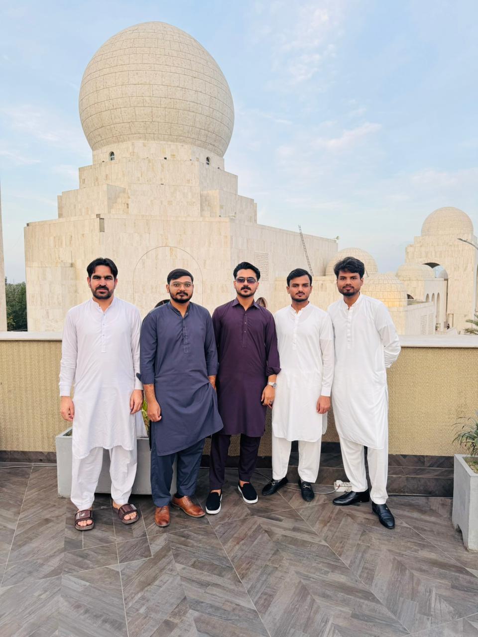 Dressed up for Iftar